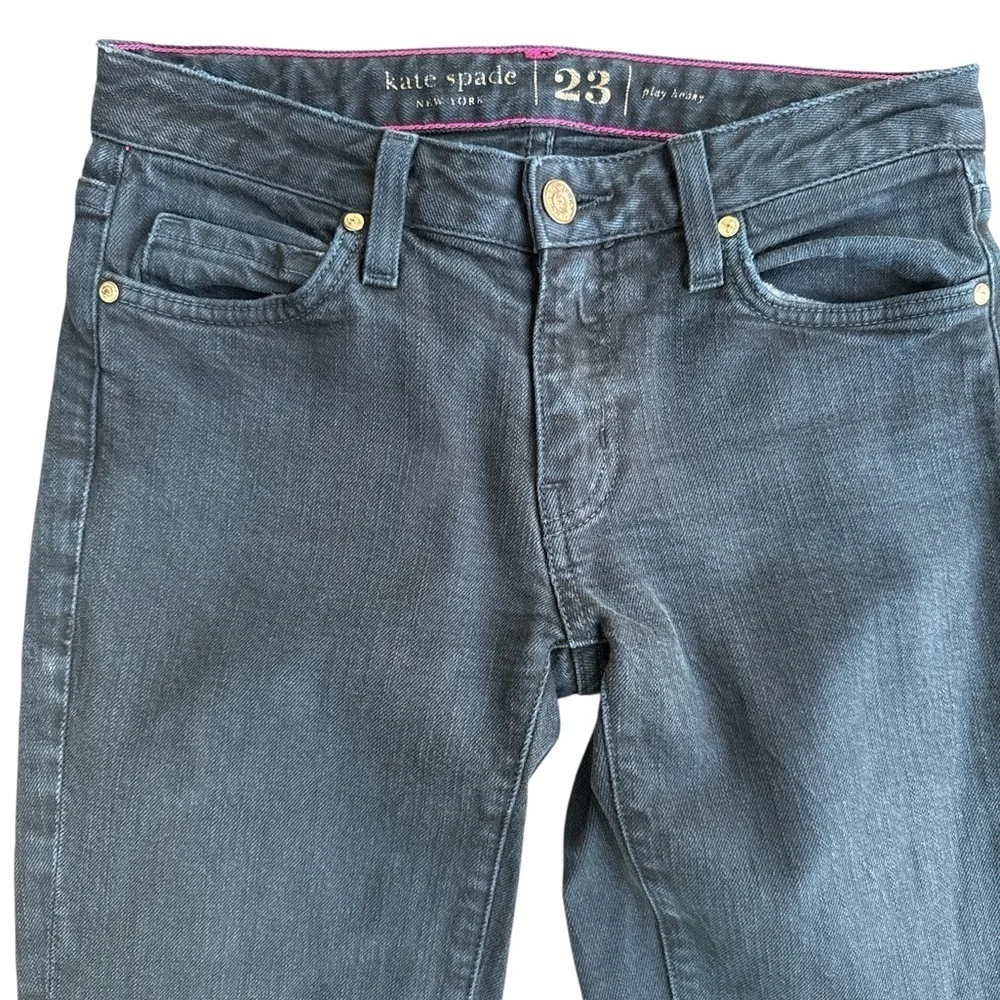 Kate Spade Jeans Broome Street Skinny Blue Jeans